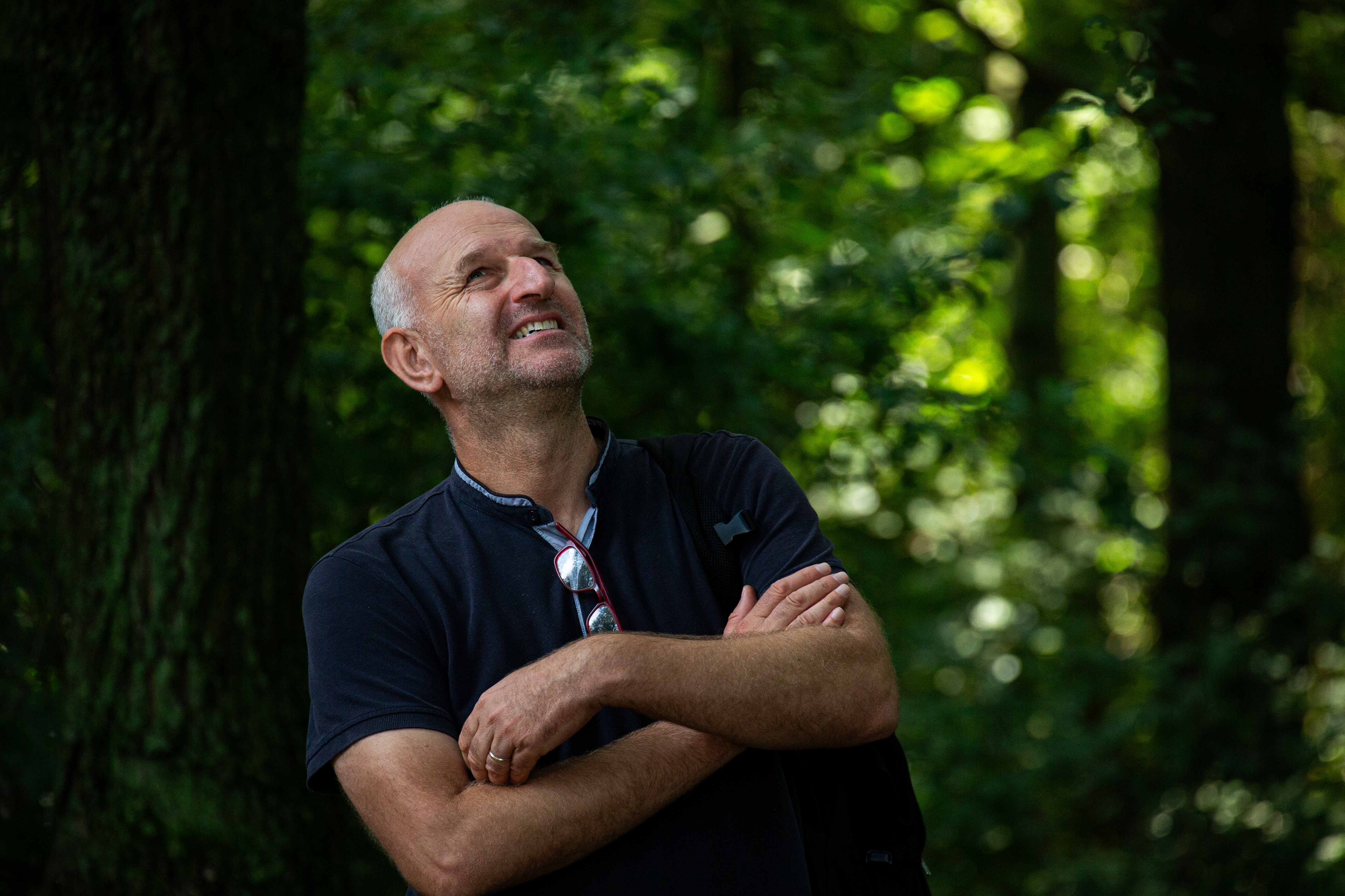 Roberto Rasera al Bosco delle Lame