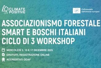 Un ciclo di workshop per un associazionismo forestale italiano SMART