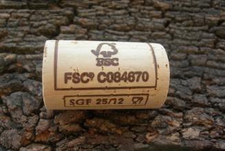Tappo in sughero certificato FSC