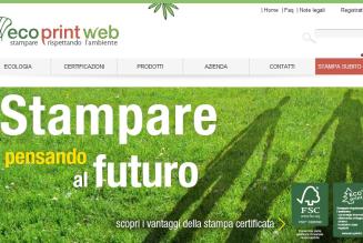 Da oggi la stampa certificata FSC è online!