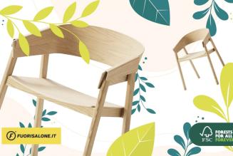 Al Fuorisalone 2021 legno e design sostenibile per costruire la nuova normalità