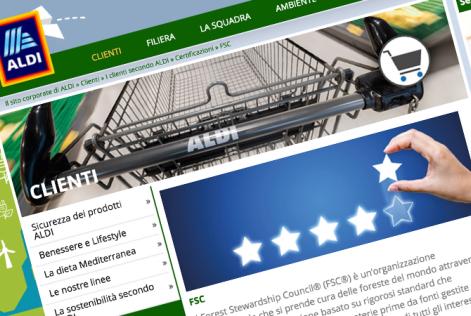 ALDI sceglie FSC per la tutela delle foreste del Pianeta