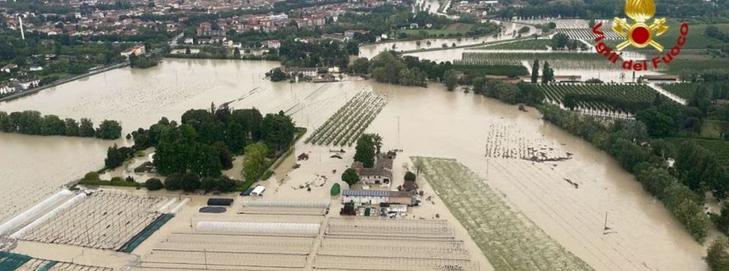 Il nostro pensiero alle popolazioni dell’Emilia-Romagna colpite dagli eventi catastrofici
